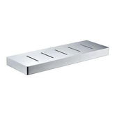 Eneo Streamline Shelf With Drain Holes 40cm - Brushed Brass PVD